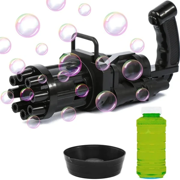 ELECTRIC BUBBLE GUN With Battries