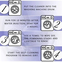  12PCS Washing Machine Cleaner Tablets – Deep Cleaning & Odor Removal(846)