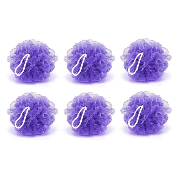 6PCS BATH SPONGE