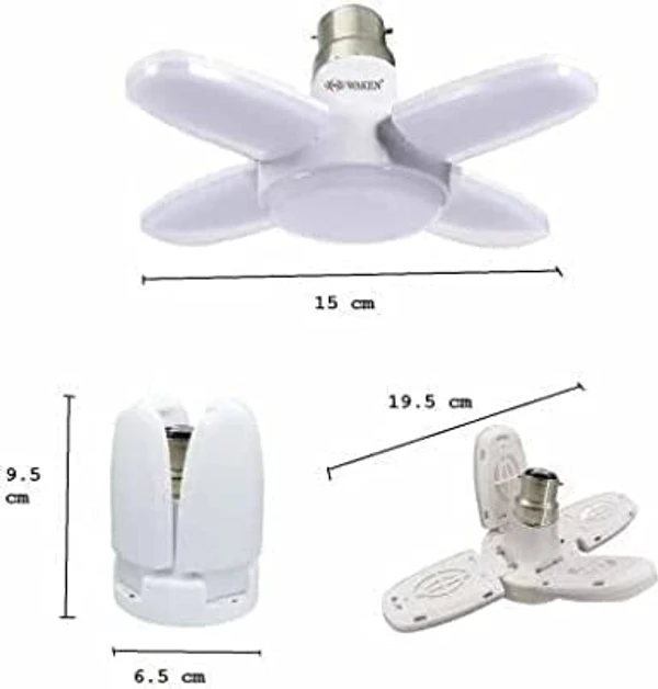 MINI FAN BLADE LED BULB