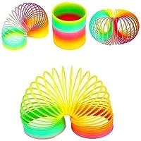 RAINBOW MAGIC SPRING  Rainbow Spring Fun Activity Stress Relief Toy for Kids Adults of All Age Group, for Birthdays, Compact and Portable Easy to Carry (291)