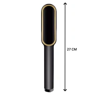 STRAIGHT COMB 3 in 1 Ceramic Fast Hair Straightener Comb Brush Hair Styler Hair Straightening Iron Machine for Women PTC Heating Electric Comb Hot Brush with 5 Temperature, Ionic Care, 30s Fast Heating (467)