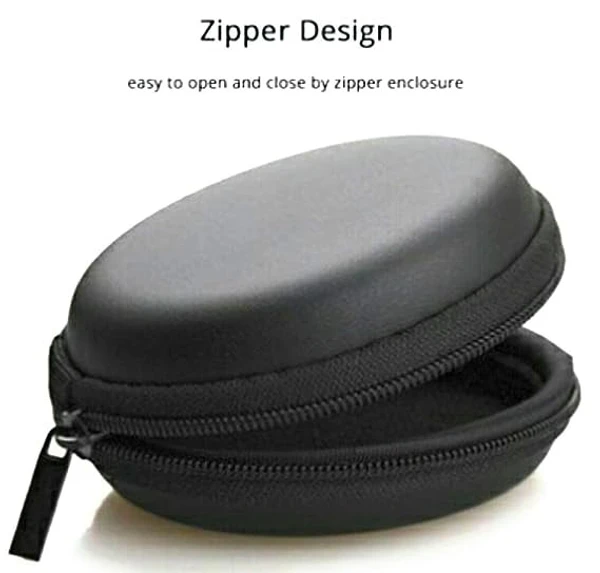 ZIPPER POUCH BLACK