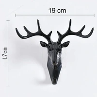 DEER HEAD WALL HOOK,  Deer Head Wall Hook – Stylish & Durable Hanging Solution (392)