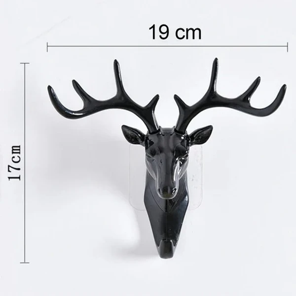 DEER HEAD WALL HOOK