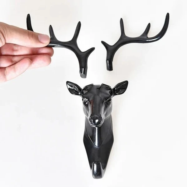 DEER HEAD WALL HOOK