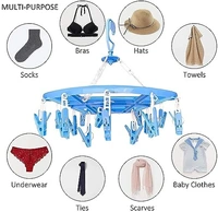 24 CLIP HANGER ROSIN,  24-Clip Rosin Hanger – Efficient Drying & Organizing Solution (1018)