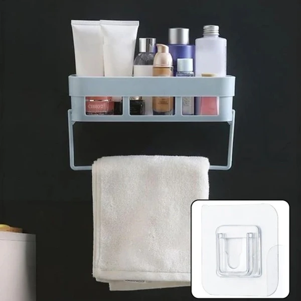 2IN1 BATHROOM BASKET - white