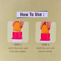 CORN CUTTER BOWL, Corn Cutter Bowl – Easy & Mess-Free Corn Kernel Removal (612)