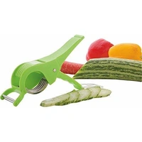 CUTTER WITH PEELER,  2-in-1 Cutter with Peeler – Multipurpose Kitchen Tool (343)