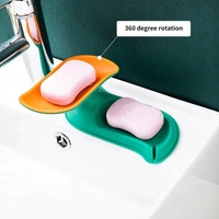 2LAYER SOAP STAND,  2-Layer Soap Stand – Space-Saving & Drainable Design (1143)
