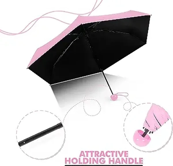 CAPSULE UMBRELLA Compact Mini Umbrella with Capsule Case Cover 