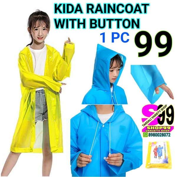 MIX SIZE KIDS RAINCOAT