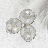 3PCS TRANSPERENT WALL HOOK  TRANSPARENT RUBBER VACUUM SUCKER HOOKS HANGER STRONG SUCTION CUP BATHROOM KITCHEN WINDOW WALL ACCESSORIE. (1066)