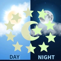 MIX D FLUROESCENT TOY STAR LIGHT,  Glow-in-the-Dark Fluorescent Toy Star Lights – Mix D Set (115)