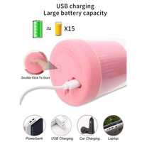 USB BOTTLE JUICER,  USB Bottle Juicer – Portable & Rechargeable Smoothie Maker (1095)