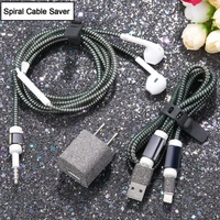 CABLE PROTECTOR SPRING 6FT, Cable Protector Spring 6FT – Durable Anti-Break Wire Guard (864)