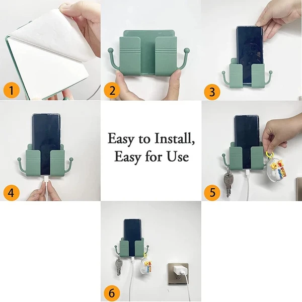 1PCS MOBILE WALL STAND HOOK