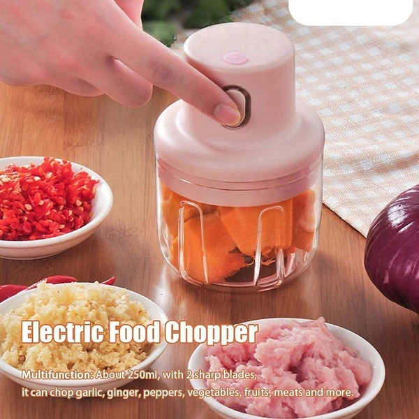 USB GARLIC CHOPPER 250ML