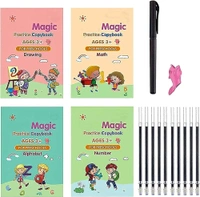 SANK MAGIC.BOOKS,  Sank Magic Practice Copybook – Reusable Handwriting Learning Book for Kids(527)