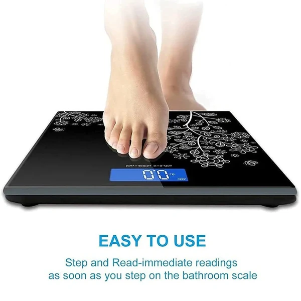 BATHROOM SCALE - WHITE