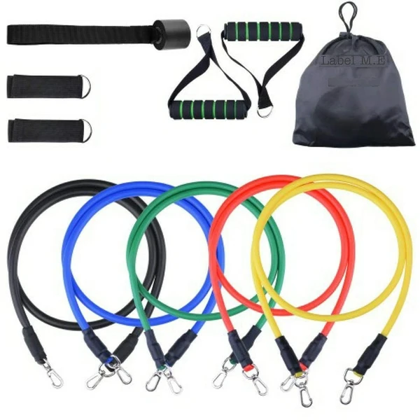 11PCS GYM ROPE EXERCISE