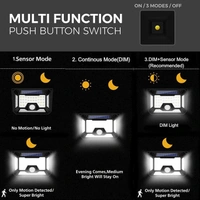 SOLAR INTERACTION WALL LAMP,  Solar-Powered Interactive Wall Lamp (266)