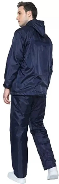 3XL RAINCOAT REVERSIBLE, Reversible Solid Raincoat for Men & Women – Waterproof, Lightweight,All-Weather Rain Suit(1111)