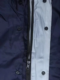 3XL RAINCOAT REVERSIBLE, Reversible Solid Raincoat for Men & Women – Waterproof, Lightweight,All-Weather Rain Suit(1111)