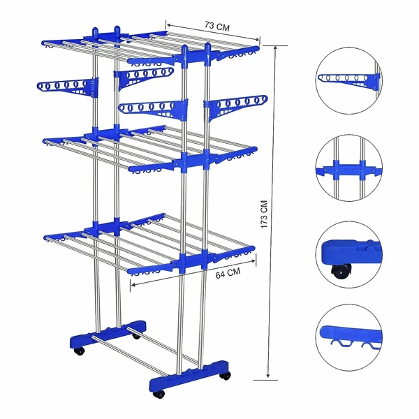 3 LAYER CLOTH STAND