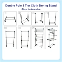 3 LAYER CLOTH STAND (1120)