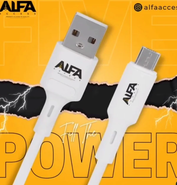 CHARGING CABLE ALFA - V8 Android