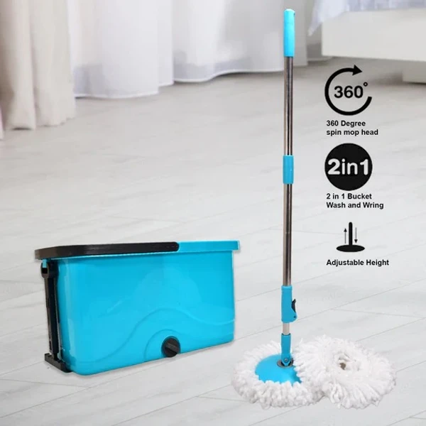 SS JALI BUCKET MOP - Cyan Aqua