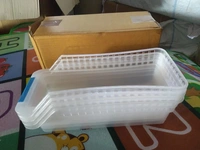 4PCS SPACE SAVER KITCHEN PLASTIC SPACE SAVER ORGANIZER BASKET RACK- 4 PCS (1248)
