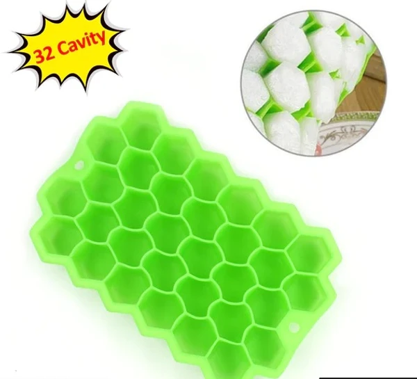 32 CAVITY SILICON ICE TRAY