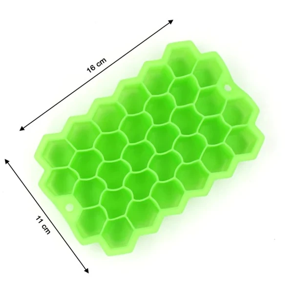 32 CAVITY SILICON ICE TRAY - Green