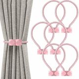 MAGNETIC CURTAIN BUCKLE - Shocking Pink, 2