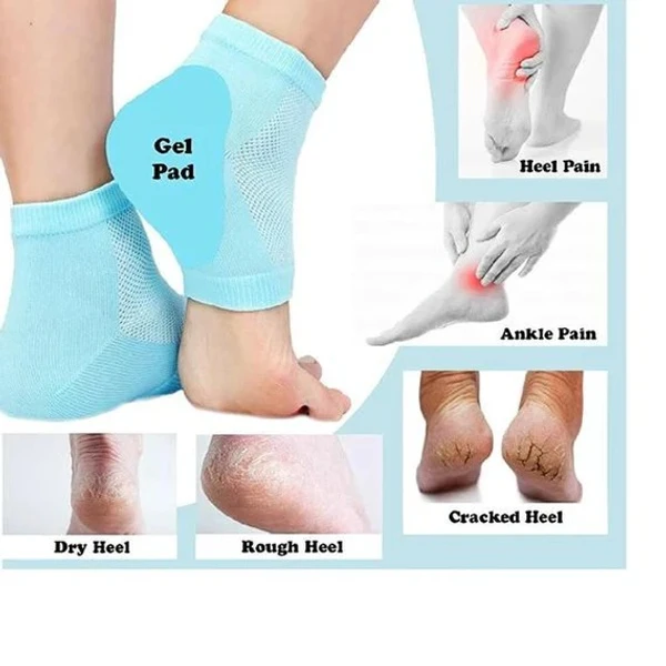 GEL HEEL SOCKS