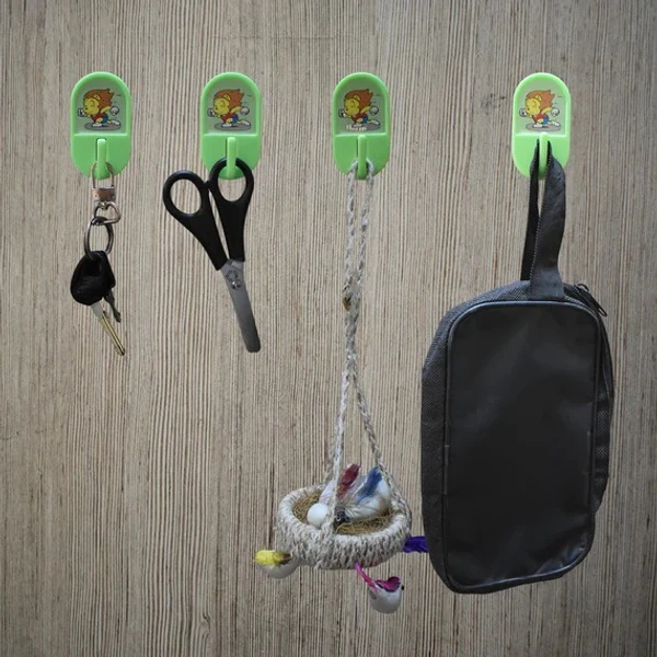 4PCS STICKER HOOK - Green