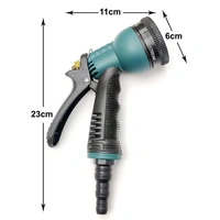 HOSE NOZZLE ROUND SPREY GUN, Round Spray Hose Nozzle Gun – Adjustable Water Sprayer for Gardening & Cleaning (181)