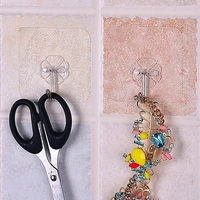 12PCS WALL HOOK ADHESIVE, 12PCS Adhesive Wall Hooks – Strong, Damage-Free Hanging Solution (143)