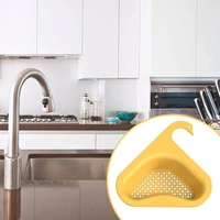HOOK DRAIN STRAINER SWAN DRAIN STRAINER FOR DRAINING KITCHEN WASTE IN SINKS AND WASH BASINS. - GREEN COLOUR (1300)
