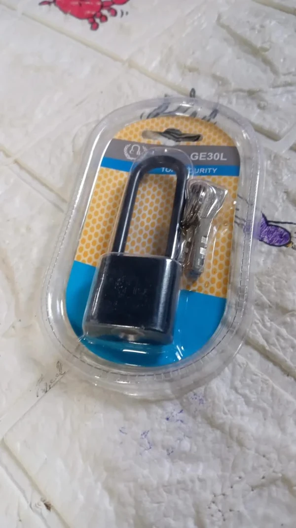 METAL LOCK WITH 3 KEY