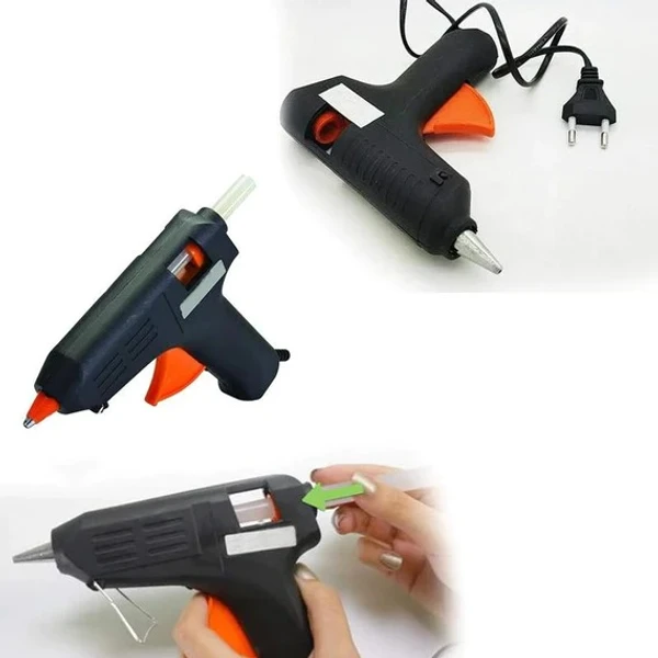 40W GLUE GUN - Black