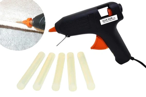 40W GLUE GUN - Black