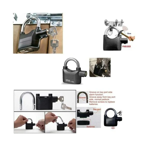 ALARM LOCK - Black