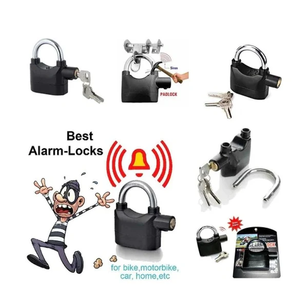 ALARM LOCK - Black