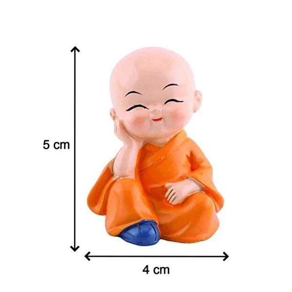 4PCS BUDDHA TOY BABY BUDDHA 4PC AND SHOW PIECE USED FOR HOUSE, OFFICE AND OFFICIAL DECORATIONS ETC.