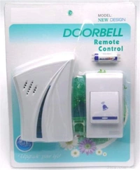 WIRELESS DOOR BELL,  Wireless Doorbell – Convenient, Easy Installation & Long-Range Connectivity (523)