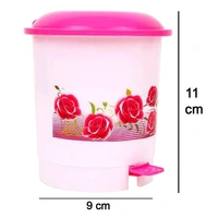PEDAL DUSTBIN SMALL - "Compact, Hands-Free Trash Bin for Home & Office" (1379)